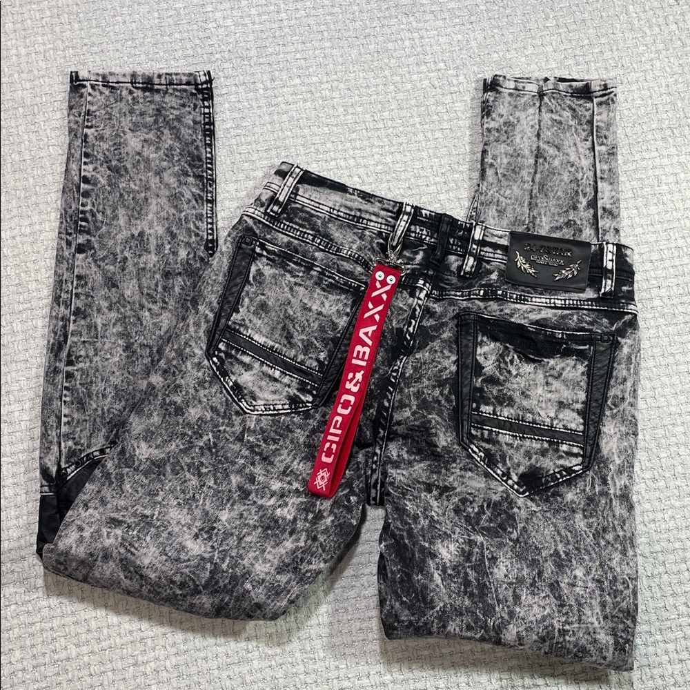 CIPO & BAXX MADDOX MENS JEANS DENIM CD568 SLIM FIT SIZE 31x34